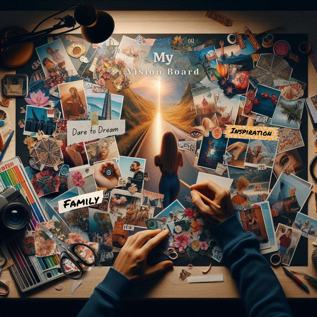 How to Create a Vision Board for Your Goals: Physical and Digital Versions